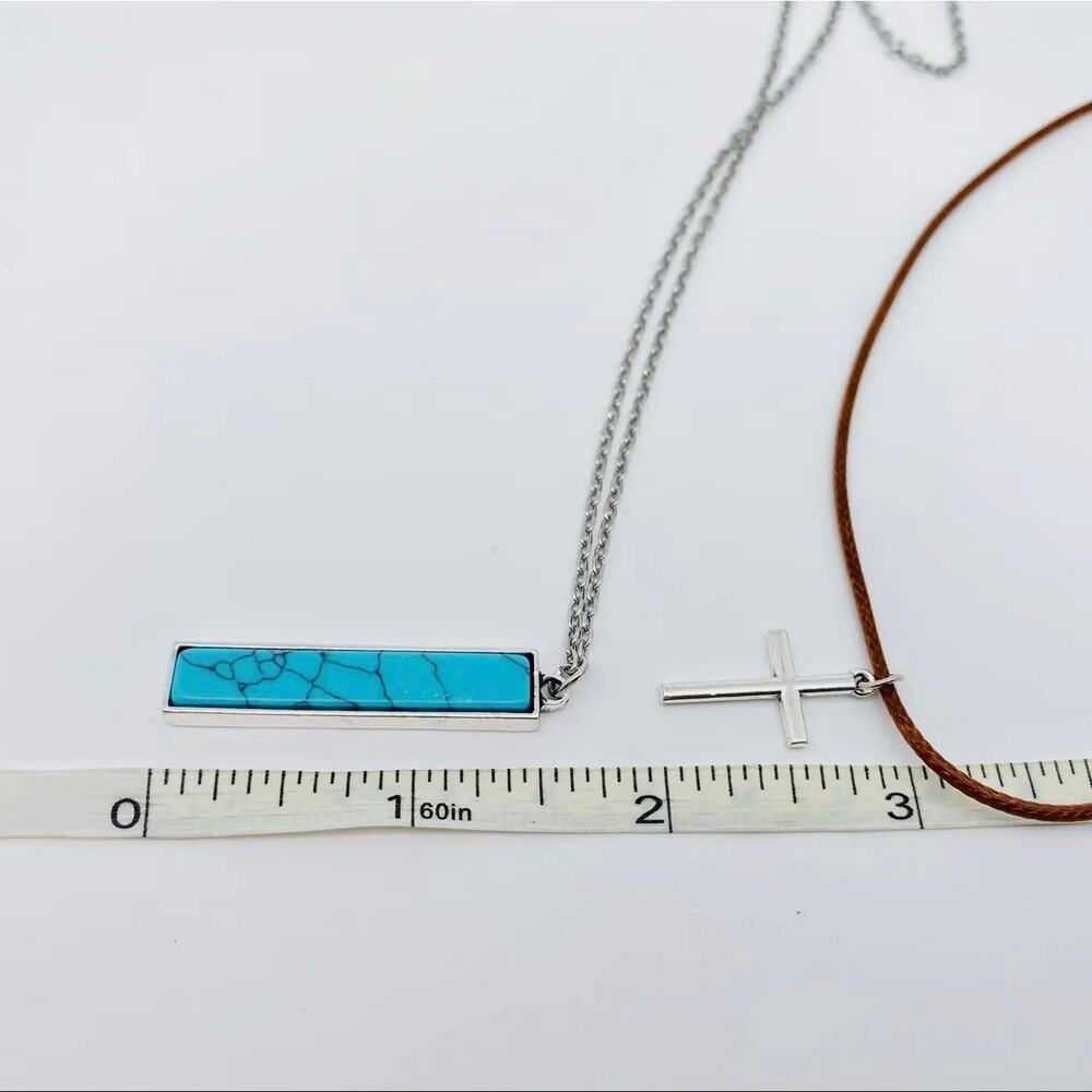 Prairie Faith Stone Pendant Necklace - Picture 3 of 4